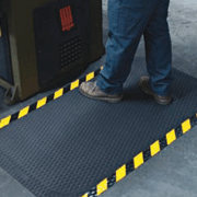 Antifatigue mats usually are not serviced